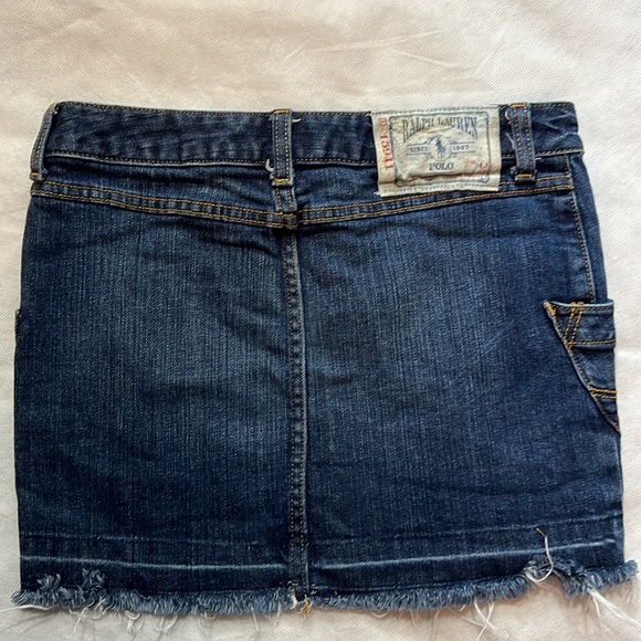 Ralph Lauren jeans skirt - Picture 3 of 6